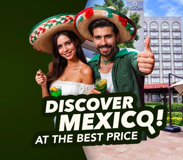 FLIGHT + HOTEL PACKAGE Krystal Urban® Guadalajara FLIGHT + HOTEL PACKAGE Krystal Urban® Guadalajara